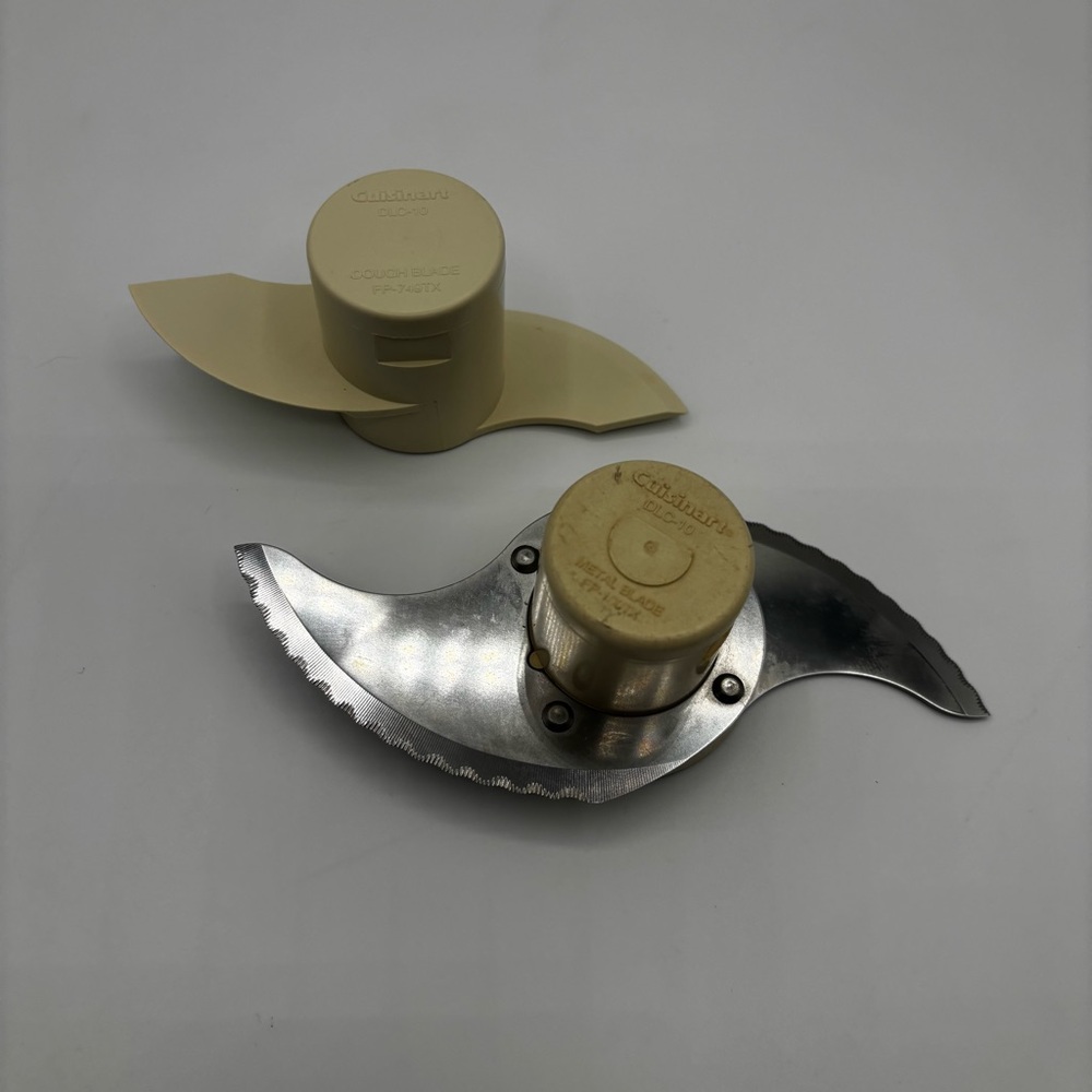 Cuisinart Food Processor DLC-10 Dough Blade FP-749TX and Metal‎ Blade FP-100TX